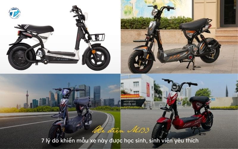 Xe điện M133: 7 lý do khiến mẫu xe này được học sinh yêu thích